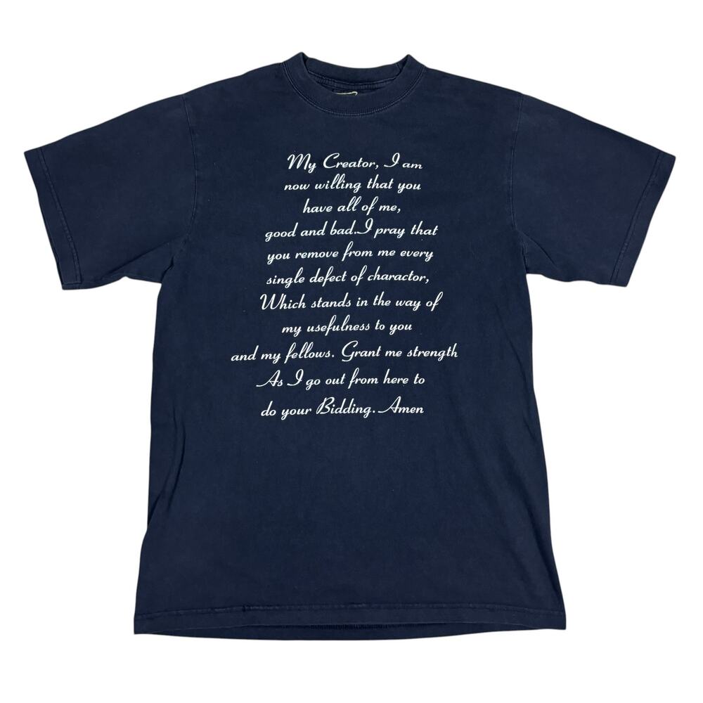 vintage 90s Jesus Prayer Christian tshirt large Gold Series retro 1990s